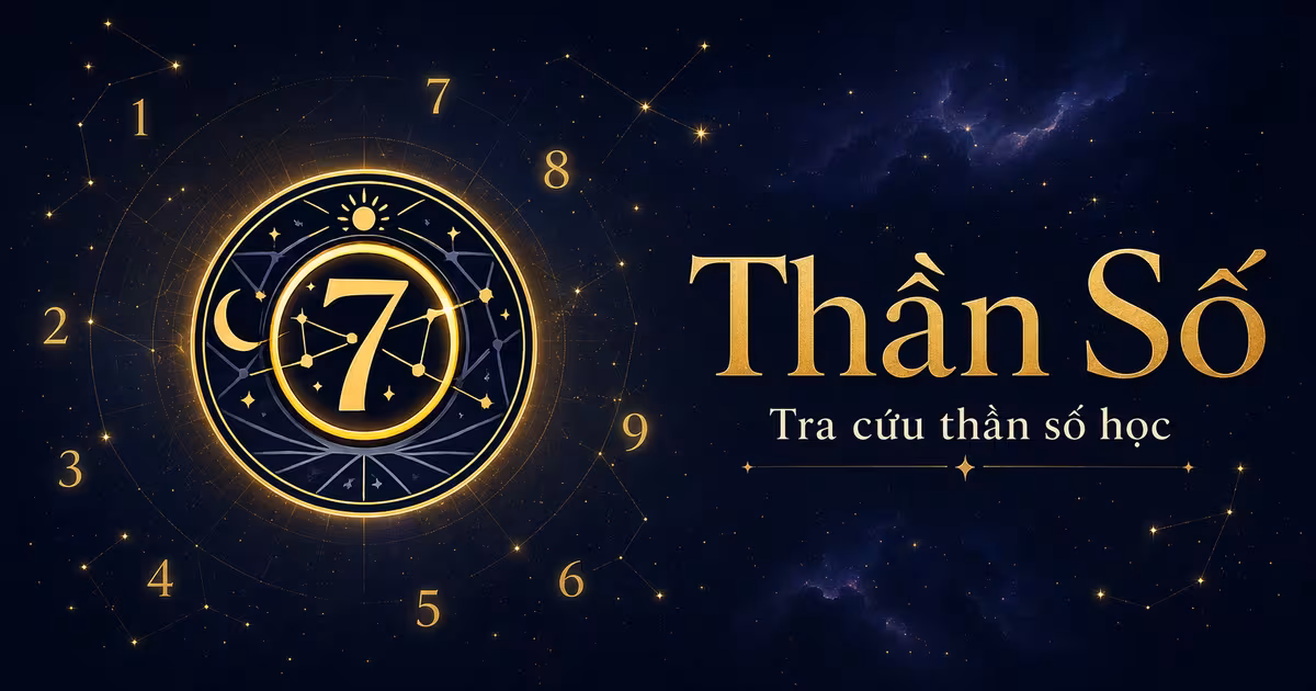 App tra cứu Thần Số Học